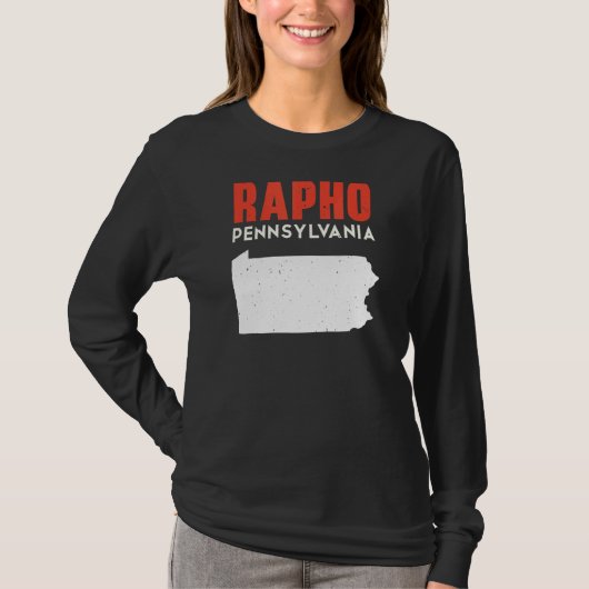 Rapho Pennsylvania Verenigde Staten T-shirt (Voorkant)