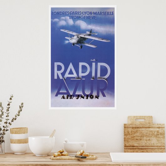 Rapid Azur Air Union Poster (Keuken)
