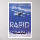 Rapid Azur Air Union Poster (Voorkant)