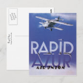Rapid Azur Briefkaart (Voorkant / Achterkant)