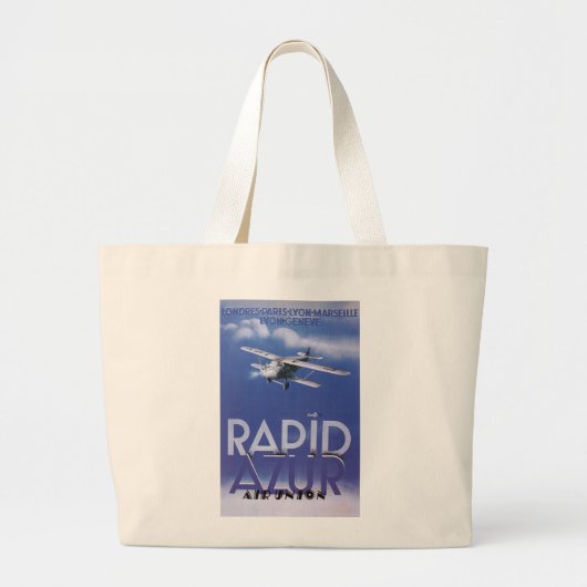 Rapid Azur Grote Tote Bag (Voorkant)