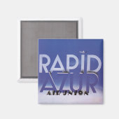 Rapid Azur Magneet (Voorkant / Achterkant)