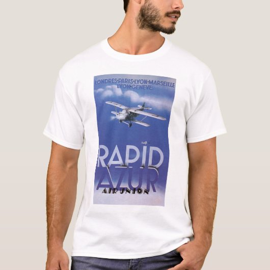 Rapid Azur T-shirt (Voorkant)