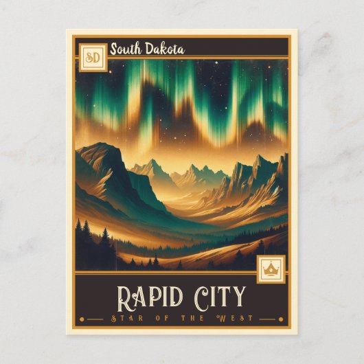 Rapid City, South Dakota | Briefkaart (Voorkant)
