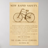  Rapid Safety Bicycles en Poster voor kunst (Voorkant)