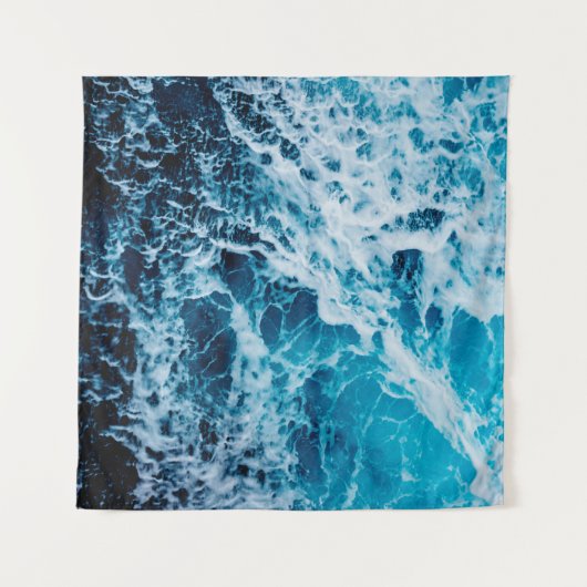 Rapid sea while sailing ship. Dramatic and picture Wandkleed (Voorkant (horizontaal))