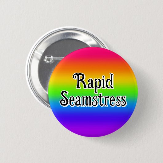 Rapid Seamstress (geheime code) Ronde Button 5,7 Cm (Voorkant /achterkant)