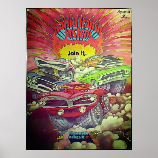 Rapid Transit System Poster (Voorkant)