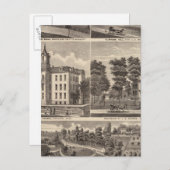 Rapidan Mills and Residenties in Rapidan, Minnesot Briefkaart (Voorkant / Achterkant)