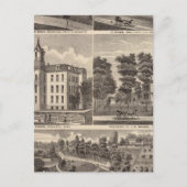 Rapidan Mills and Residenties in Rapidan, Minnesot Briefkaart (Voorkant)