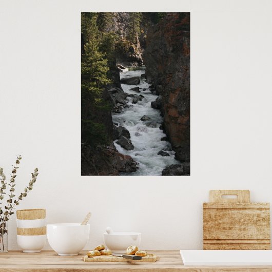 Rapiden in BC Poster (Keuken)