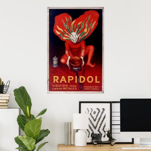 Rapidol, Spaans metaal Poster (Thuiskantoor)