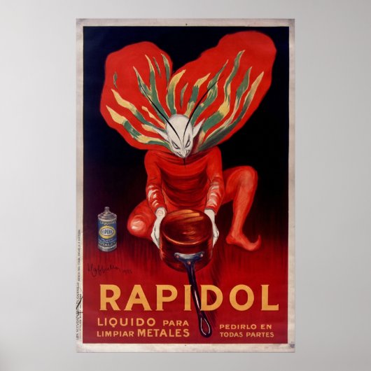 Rapidol, Spaans metaal Poster (Voorkant)
