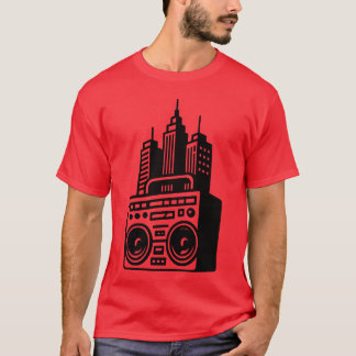 rapmuziek stad leven streetwear Urbanwear vintage T-shirt
