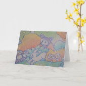 raposa coelho kaart (Gele Bloem)