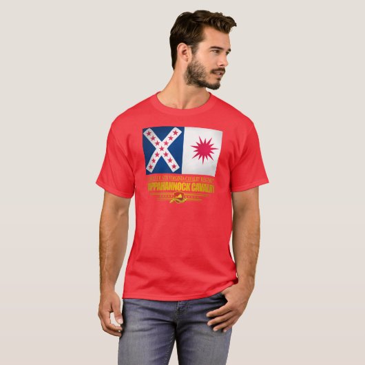 Rappahannock Cavalerie Shirten T-shirt (Voorkant volledig)