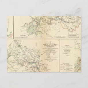 Rappahannock R, Chancellorsville, Fredericksburg Briefkaart