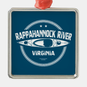 Rappahannock River, Virginia Metalen Ornament