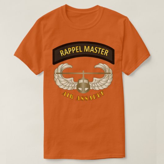 Rappel Master Tab met badge T-shirt (Design voorkant)