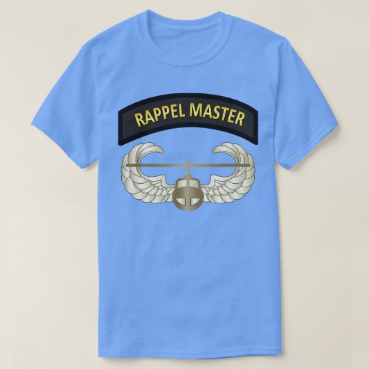 Rappel Master Tab met Badge wo Txt T-shirt (Design voorkant)