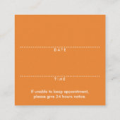 rappelherinnering afsprakenkaartje (Achterkant)