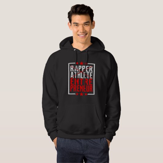 Rapper Athlete Entrepreneur       Hoodie (Voorkant volledig)