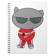 Rapper Cat in het pak