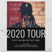 Rapper Concert Music Tour Flyer (Voorkant)