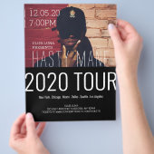 Rapper Concert Music Tour Flyer (Hand)