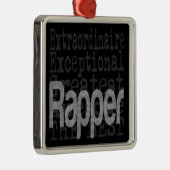 Rapper Extraordinaire Metal Ornament (Rechts)