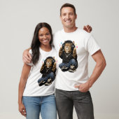 Rapper Kat Muziek T‑Shirt T-shirt (Unisex)