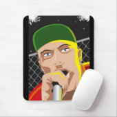 Rapper - mousepad muismat (Met muis)