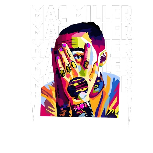 Rapper nadert het nieuwe jaar t-shirt