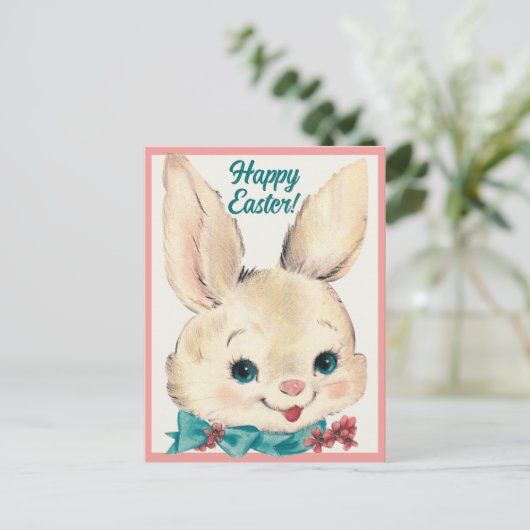  rapper Pasgeborene Happy Pasen Feestdagenkaart (Staand voorkant)