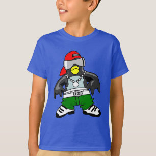 Rapper pguin t-shirt