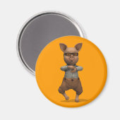 Rapper Pig Magneet (Voorkant / Achterkant)