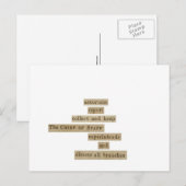 rapport briefkaart (Voorkant / Achterkant)