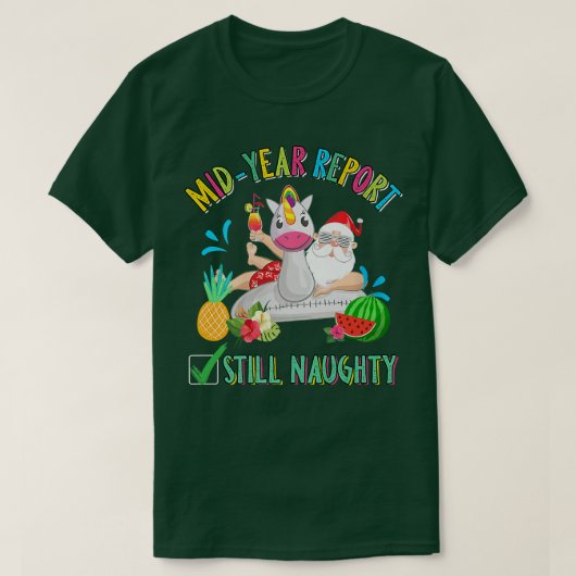Rapport van het midden van het jaar Nog steeds Nau T-shirt (Design voorkant)