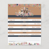 Rapport van Navy Dogs over het instappen van bloem (Achterkant)