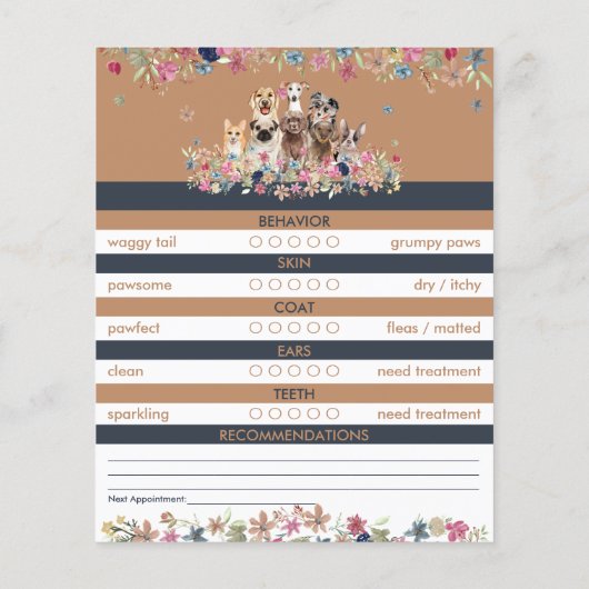 Rapport van Navy Dogs over het instappen van bloem (Achterkant)