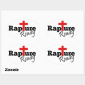 Rapportage klaar ovale sticker (Vel)