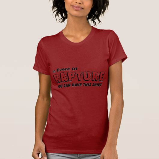 Rapportage Shirt Christelijk Apparel (Voorkant)