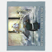 RAPPORTAGE VOOR RECHTEN, SIR FLEECE DEKEN (Voorkant)