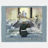 RAPPORTAGE VOOR RECHTEN, SIR FLEECE DEKEN (Voorkant (Horizontaal))