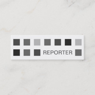 RAPPORTEUR (moskee-vierkantjes) Mini Visitekaartje