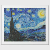 RAPPORTEUR : STERRENNACHT : VAN GOGH CADEAUPAPIER (Vlak)