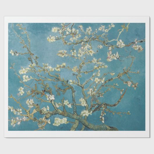 RAPPORTEUR : VINCENT VAN GOGH , ALMOND BLOSSOM CADEAUPAPIER (Vlak)