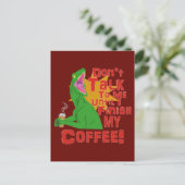 Rapporteurs en koffie briefkaart (Staand voorkant)