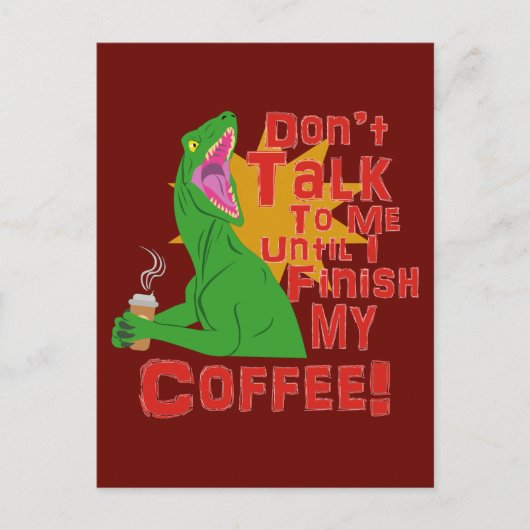 Rapporteurs en koffie briefkaart (Voorkant)