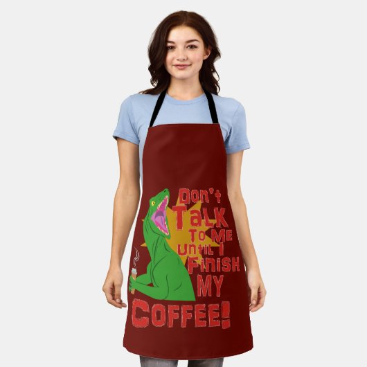 Rapporteurs en koffie schort (Gedragen)